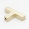 Gliderite Hardware 2-in. Solid Square Cabinet T-Knob Champagne Gold 21683-T-CHPG-1 - alternate 3